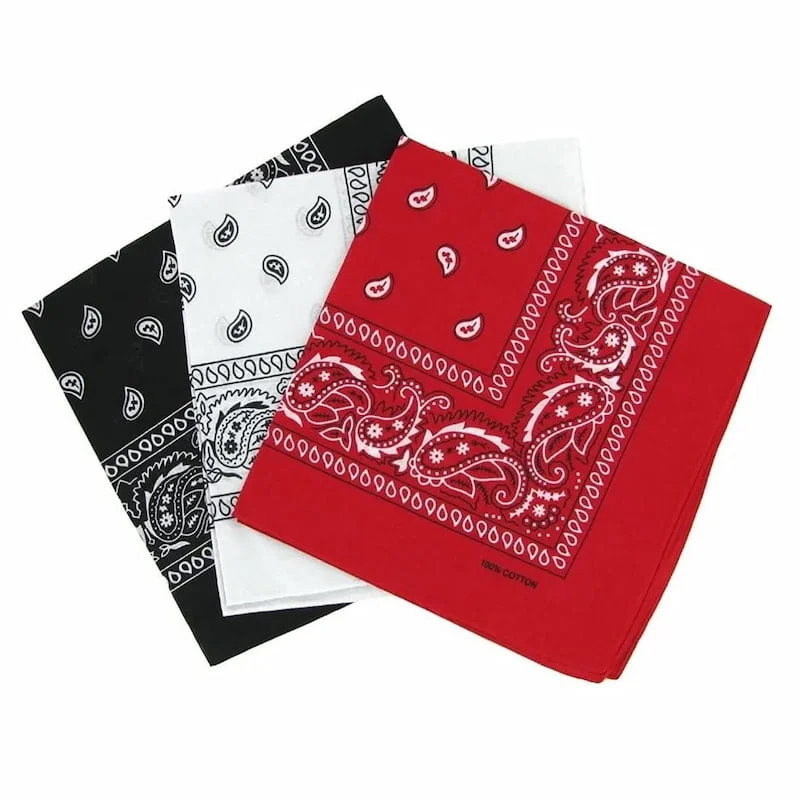 Bandanas pañuelos de algodón deportivo multiusos pack X2 - Imagen 2