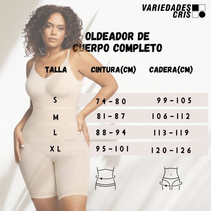 Body faja moldeadora control abdomen sin costura entero - Imagen 5